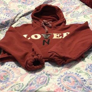 Ladies Jimmy Crop Hoodie